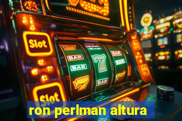 ron perlman altura